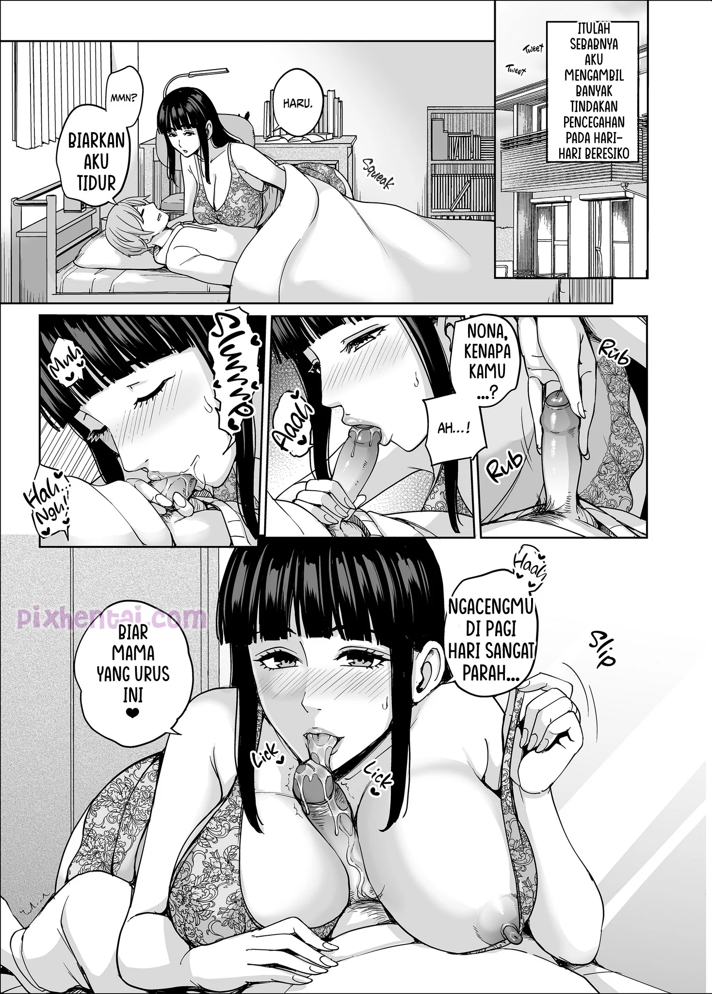 Komik hentai xxx manga sex bokep Kasih Sayang Mama Tiri Semok Pushover Mommy chapter 1–3 46
